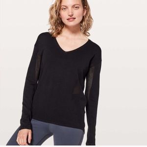 Lululemon Still Movement V-neck Sweater